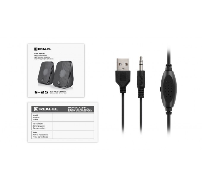 Акустична система REAL-EL S-25