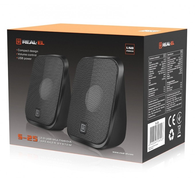 Акустична система REAL-EL S-25