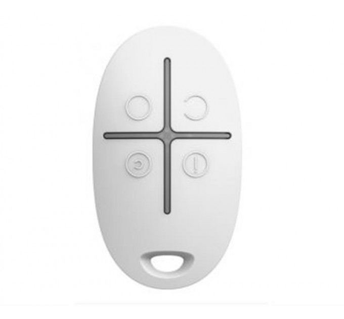 Ajax Брелок з тривожною кнопкою Ajax SpaceControl (white) (6267.04.WH1/38166.04.WH1)
