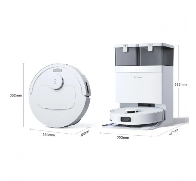 Робот-пилосос Ecovacs Deebot T30C White (DLX71)