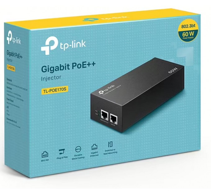 PoE++ інжектор, POE170S TP-LINK