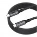 Armorstandart Дата кабель USB-C to USB-C 1.0m USB4 40Gbps 240W 8K60Hz black Armorstandart (ARM81921)