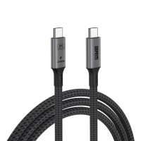 Дата кабель USB-C to USB-C 1.0m USB4 40Gbps 240W 8K60Hz black Armorstandart (ARM81921)