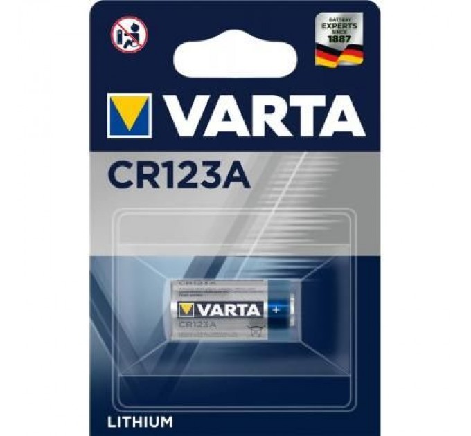 Varta Батарейка Varta VARTA PHOTO CR 123A LITHIUM (06205301401)