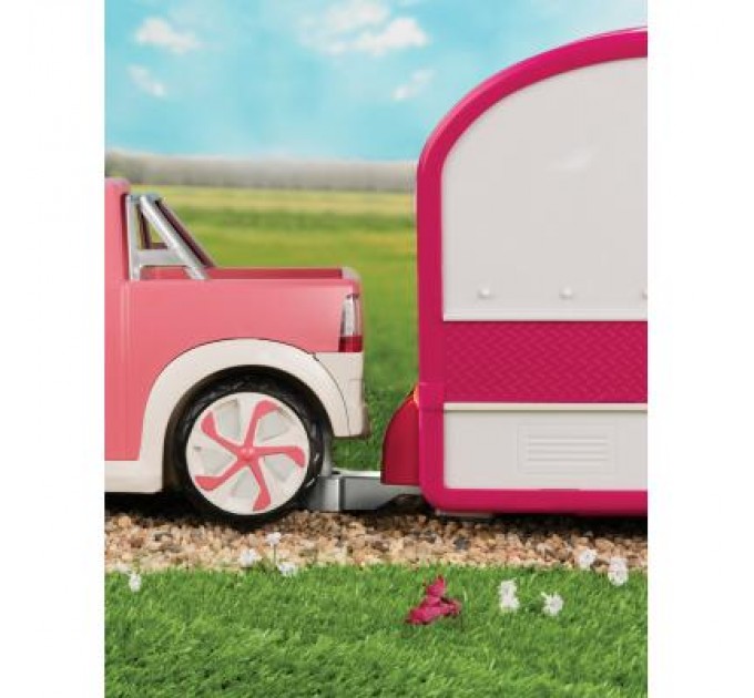 Lori Аксесуар до ляльки Lori Джип розовый с FM радио (LO37033Z)