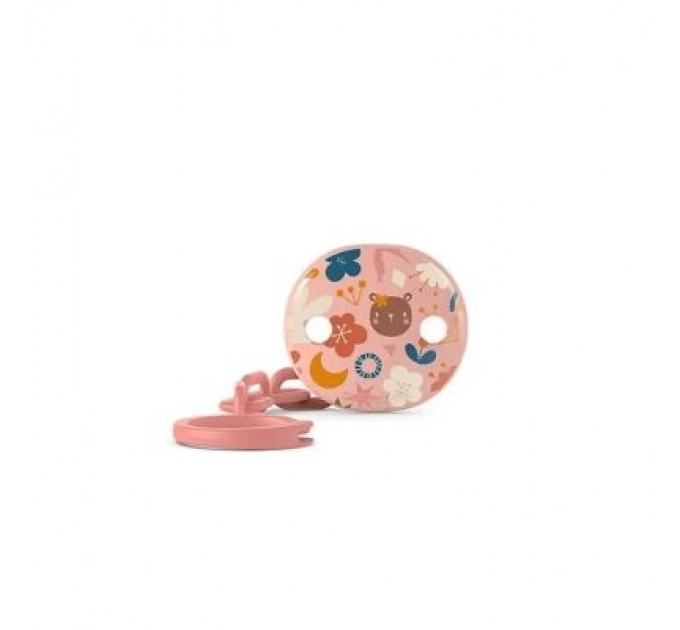 Suavinex Кліпса для пустушок Suavinex Лісові історії рожева (307214)