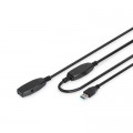 Digitus Дата кабель USB 3.0 AM/AF 5.0m Active Cable Digitus (DA-73104)