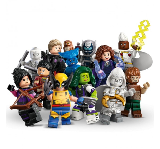LEGO Конструктор LEGO Minifigures Marvel Series 2 10 деталей (71039)