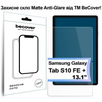 Скло захисне BeCover Matte Anti-Glare Samsung Galaxy Tab S10 FE Plus (SM-X620/SM-X626) 13.1" (713443)