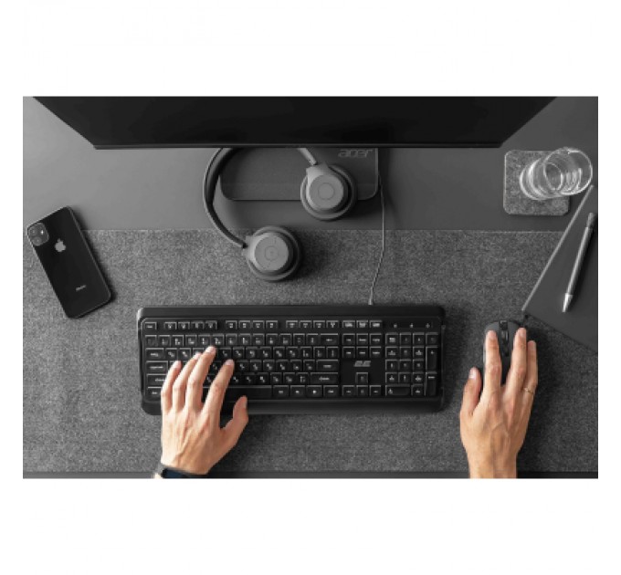 2E Клавіатура 2E 2E KS120 USB-A Black (2E-KS120UB_UA)