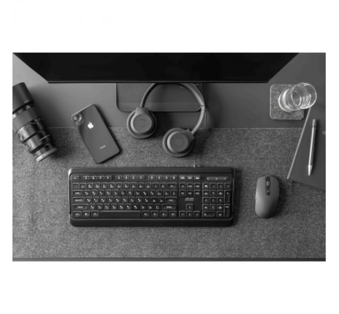 2E Клавіатура 2E 2E KS120 USB-A Black (2E-KS120UB_UA)