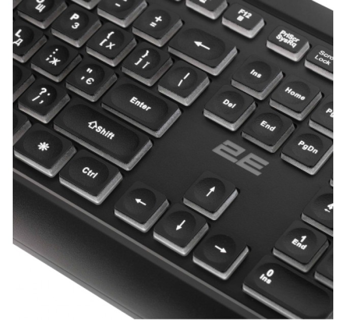 2E Клавіатура 2E 2E KS120 USB-A Black (2E-KS120UB_UA)