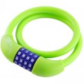 Good Bike Замок велосипедний Good Bike SILI CIPHER 12 х 600 мм Green (92766-IS)