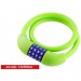 Good Bike Замок велосипедний Good Bike SILI CIPHER 12 х 600 мм Green (92766-IS)