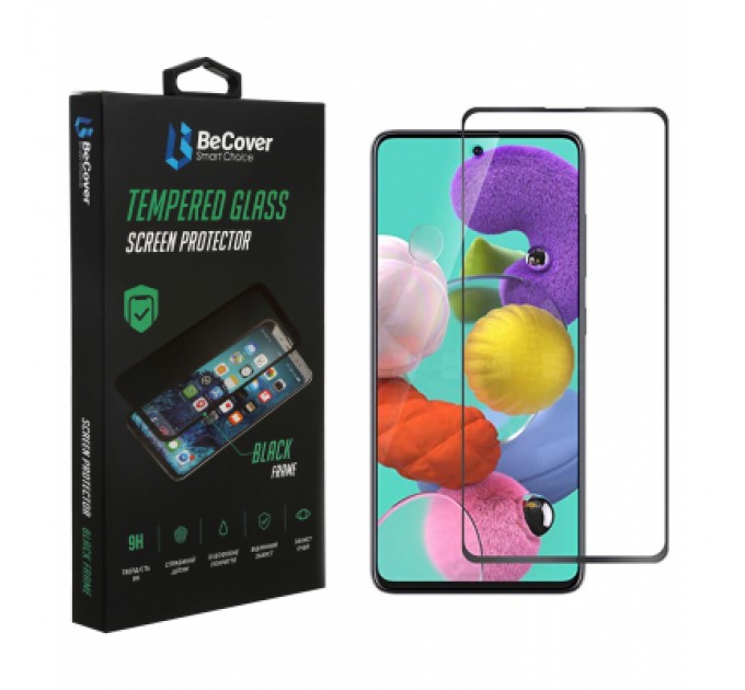 BeCover Скло захисне BeCover Samsung Galaxy M52 SM-M526 Black (706905)