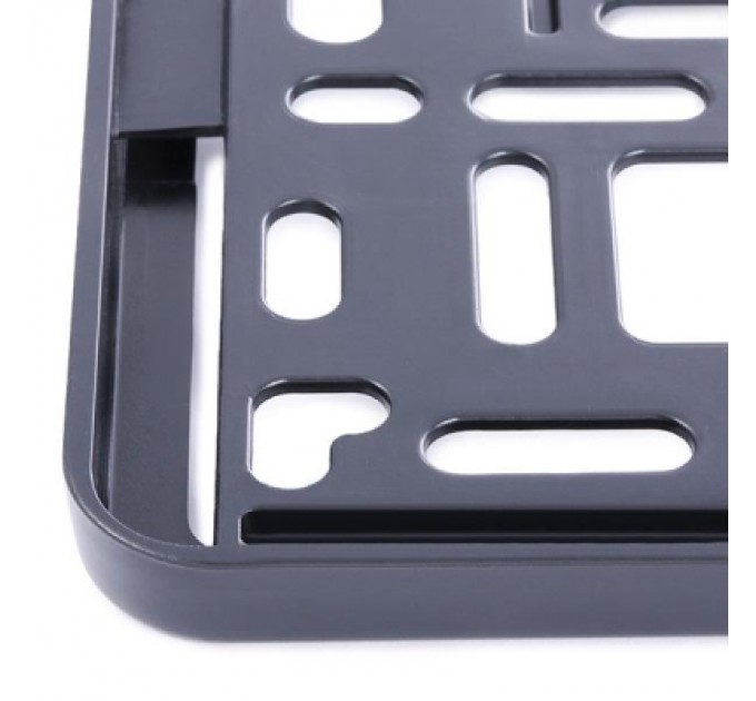 Рамка номерного знака VIRAGE чорна (93-001)