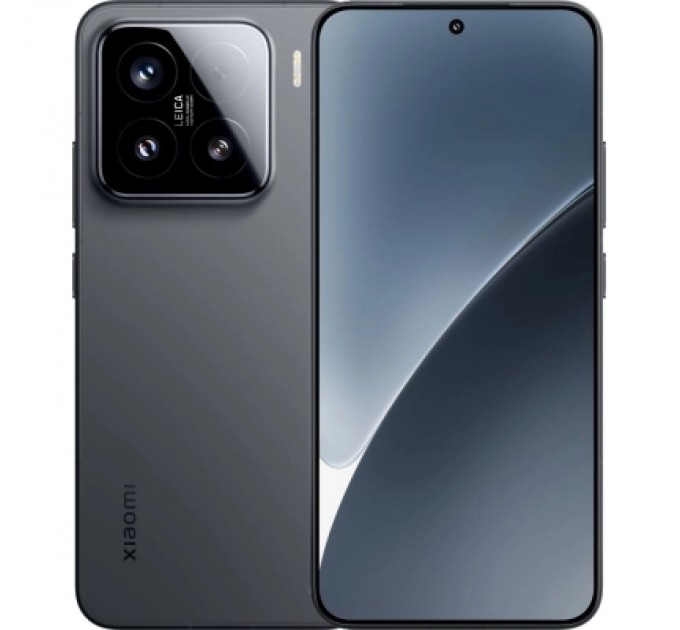 Xiaomi Мобільний телефон Xiaomi 15 12/256GB Black (1128133)