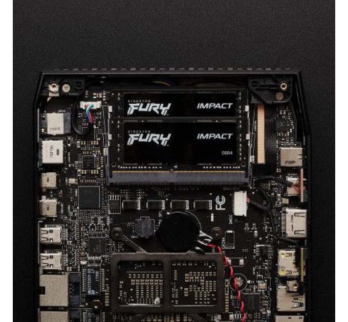Kingston Fury (ex.HyperX) Модуль пам'яті для ноутбука SoDIMM DDR4 16GB 3200 MHz Impact Kingston Fury (ex.HyperX) (KF432S20IB/16)