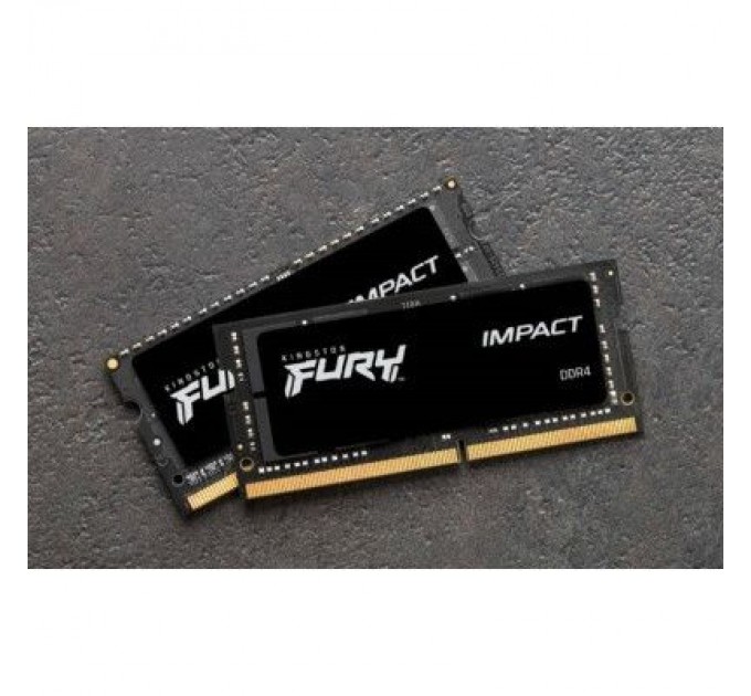 Kingston Fury (ex.HyperX) Модуль пам'яті для ноутбука SoDIMM DDR4 16GB 3200 MHz Impact Kingston Fury (ex.HyperX) (KF432S20IB/16)
