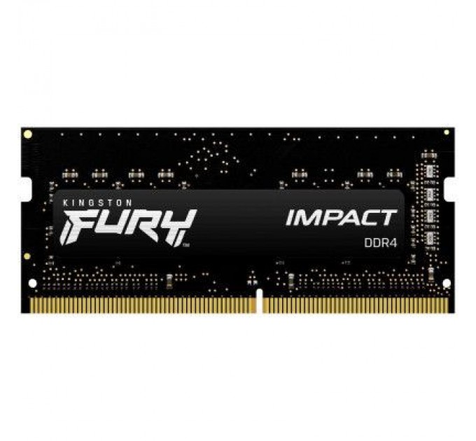 Kingston Fury (ex.HyperX) Модуль пам'яті для ноутбука SoDIMM DDR4 16GB 3200 MHz Impact Kingston Fury (ex.HyperX) (KF432S20IB/16)