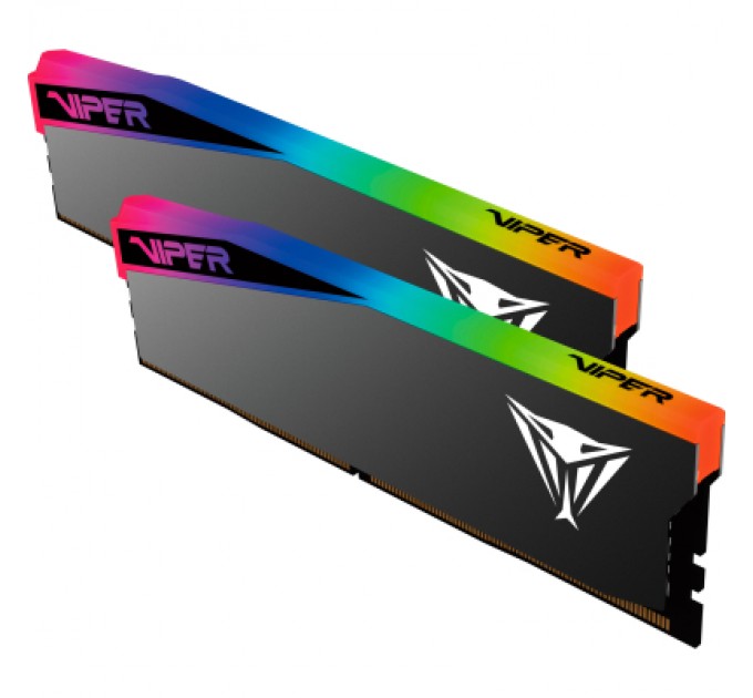 Patriot Модуль пам'яті для комп'ютера DDR5 32GB (2x16GB) 6400 MHz Viper Elite 5 Ultra RGB Patriot (VEUR532G6432K)