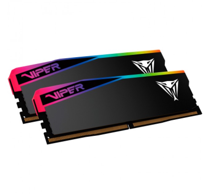 Patriot Модуль пам'яті для комп'ютера DDR5 32GB (2x16GB) 6400 MHz Viper Elite 5 Ultra RGB Patriot (VEUR532G6432K)