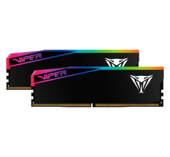 Patriot Модуль пам'яті для комп'ютера DDR5 32GB (2x16GB) 6400 MHz Viper Elite 5 Ultra RGB Patriot (VEUR532G6432K)