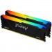 Kingston Fury (ex.HyperX) Модуль пам'яті для комп'ютера DDR4 32GB (2x16GB) 3200 MHz Beast RGB Black Kingston Fury (ex.HyperX) (KF432C16BB12AK2/32WP)
