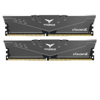 Модуль пам'яті для комп'ютера DDR4 16GB (2x8GB) 3200 MHz T-Force Vulcan Z Gray Team (TLZGD416G3200HC16FDC01)
