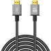 XO Кабель мультимедійний HDMI to HDMI 5.0m v2.0 black XO (GB017B-HDMI.tranish)