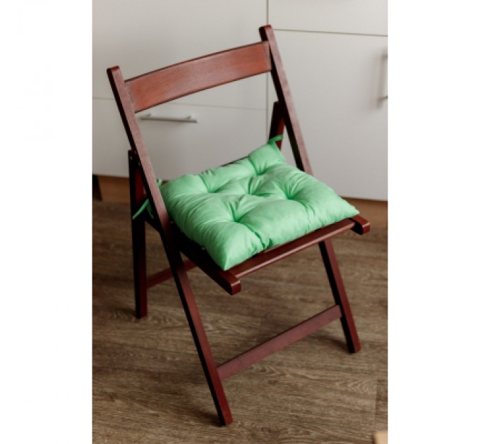 Прованс Подушка на стілець Прованс Фібра зелена 40х40 см (4823093446991)