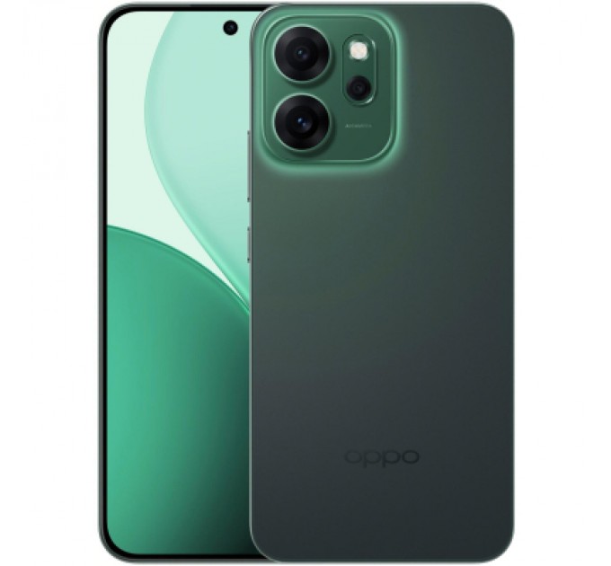 Oppo Мобільний телефон Oppo Reno14 F 5G 8/256GB Luminous Green (OFCPH2743 _GREEN _8/256)