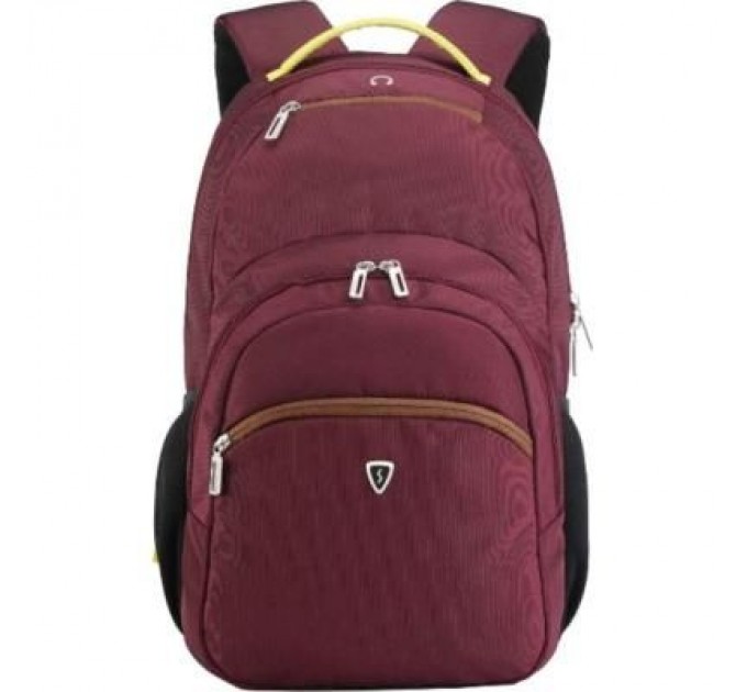 Рюкзак для ноутбука Sumdex 16" PON-391 burgundy-yellow (PON-391OR)