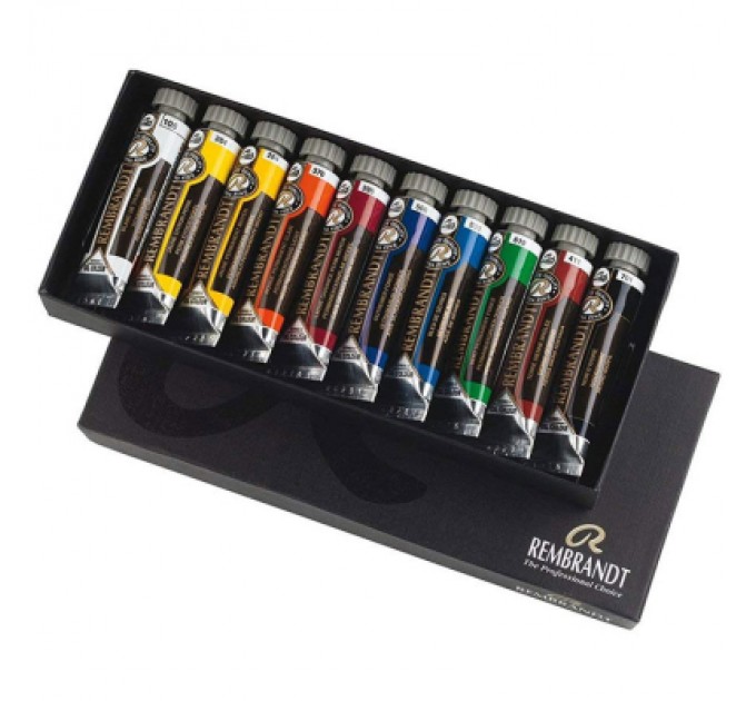 Олійні фарби Royal Talens Rembrandt 10 кольорів по 15 мл (8712079231316)