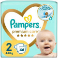 Pampers Підгузки Pampers Premium Care Розмір 2 (4-8 кг) 46 шт (8001841104799)