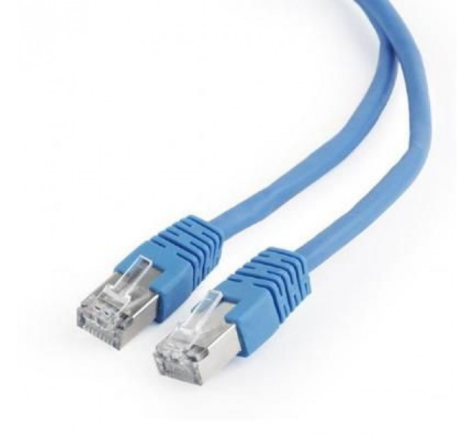 Патч-корд Cablexpert 0.5м FTP, Cat 6, синий (PP6-0.5M/B)