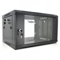 Шафа настінна Merlion 6U 19" 600*600*367 (Ш*Г*В)мм, black (Ml3-6606 / 23525)
