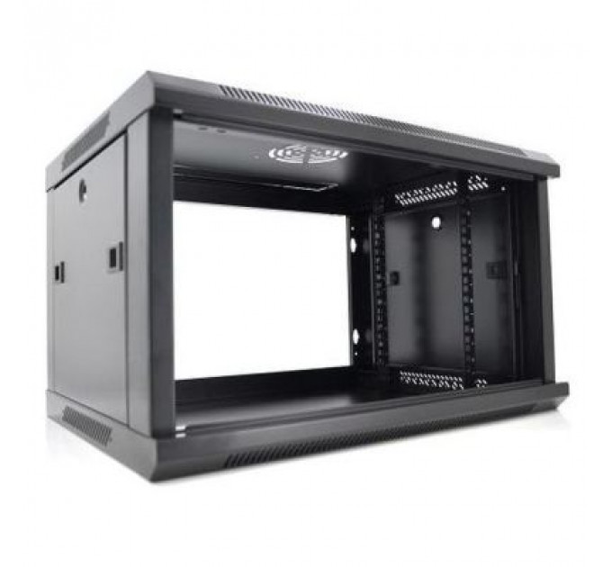 Шафа настінна Merlion 6U 19" 600*600*367 (Ш*Г*В)мм, black (Ml3-6606 / 23525)