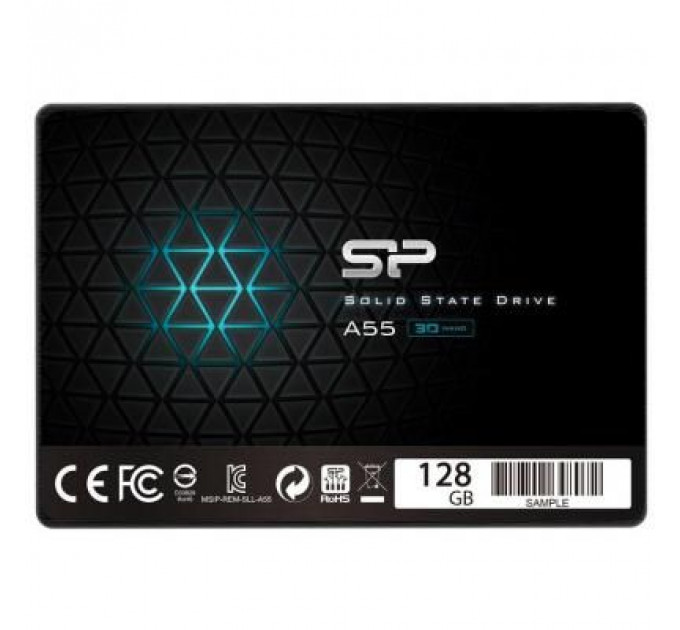 Накопичувач SSD 2.5" 128GB Silicon Power (SP128GBSS3A55S25)