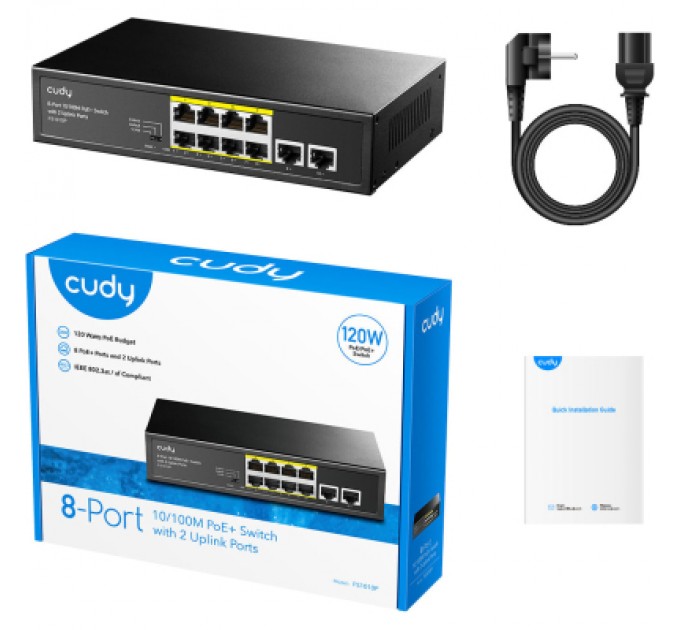 Cudy Комутатор мережевий Cudy FS1010P