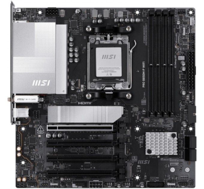 MSI Материнська плата MSI PRO B850M-P WIFI
