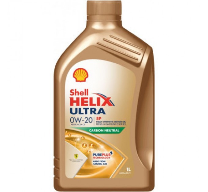 Моторна олива Shell Helix Ultra AH 0W-20, 1л (74100)