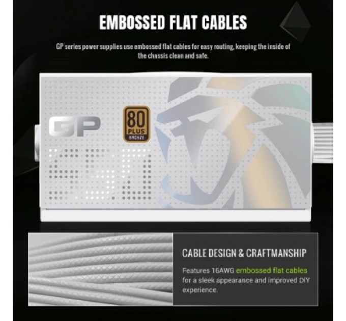 Блок живлення Gamemax 550W (GP 550B WH)