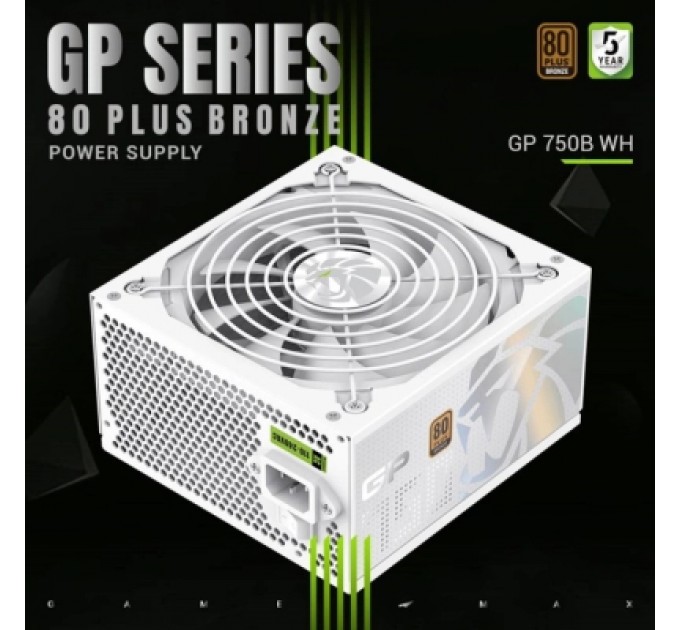 Gamemax Блок живлення Gamemax 750W (GP 750B WH)