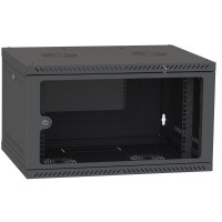 Шафа настінна Ipcom 6U, 600*450, RAL9005 (СН-6U-060х045-ДС-9005)