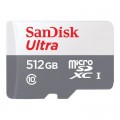 SanDisk Карта пам'яті SanDisk 512GB microSDXC class 10 UHS-I Ultra (SDSQUNR-512G-GN3MN)