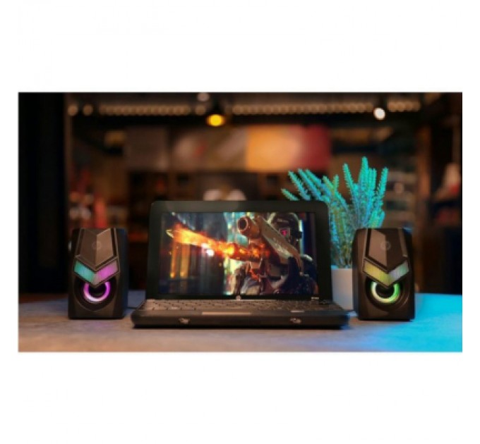 HP Акустична система HP DHE-6000 LED RGB Black (DHE-6000)