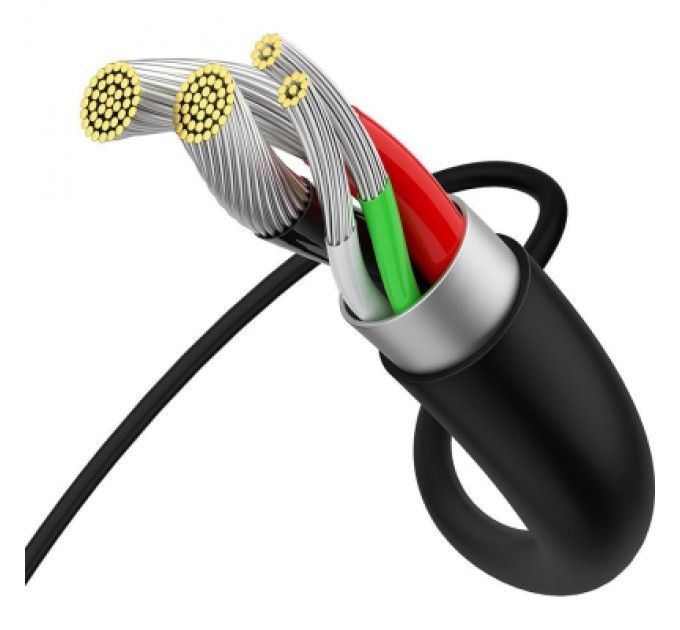 Baseus Дата кабель USB 2.0 AM to Micro 5P 2.0m Superior Fast Charging 2A black Baseus (CAMYS-A01)