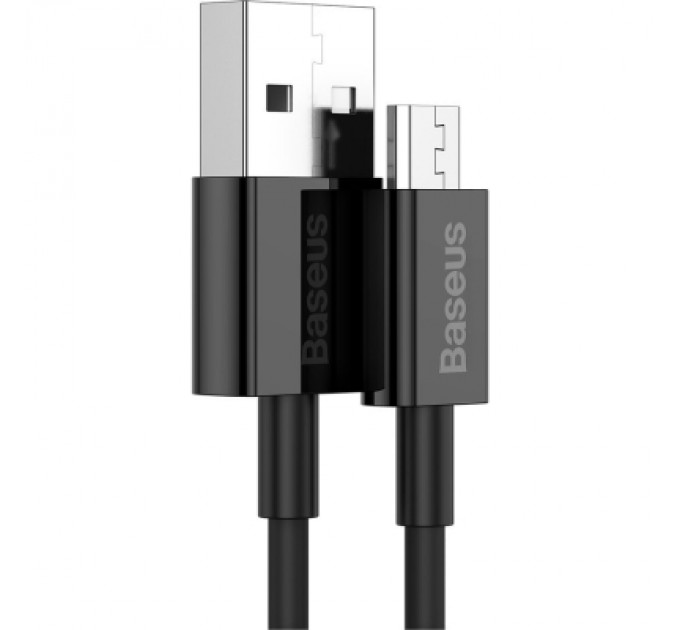 Baseus Дата кабель USB 2.0 AM to Micro 5P 2.0m Superior Fast Charging 2A black Baseus (CAMYS-A01)