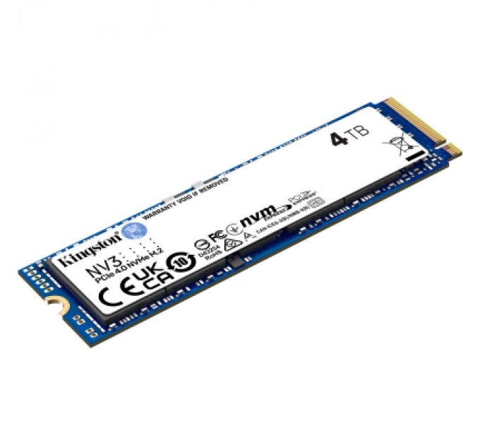 Накопичувач SSD M.2 2280 4TB Kingston (SNV3S/4000G)